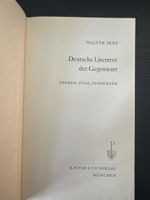 Walter Jens - Deutsche Literatur der Gegenwart, 1967