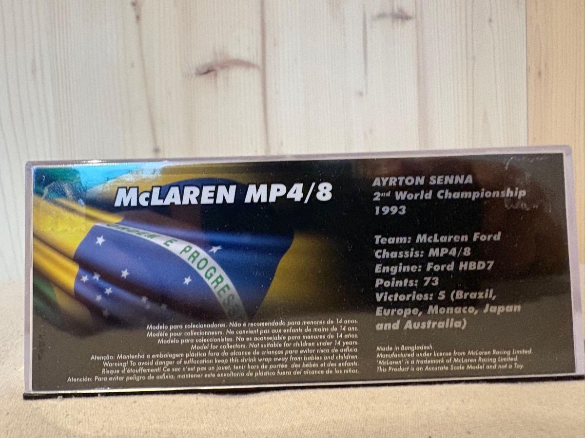 Mclaren Modellautos: 1:43 McLaren MP4    Senna – Neu (gemäss Beschreibung) aus Pany von Mr.Cars 1