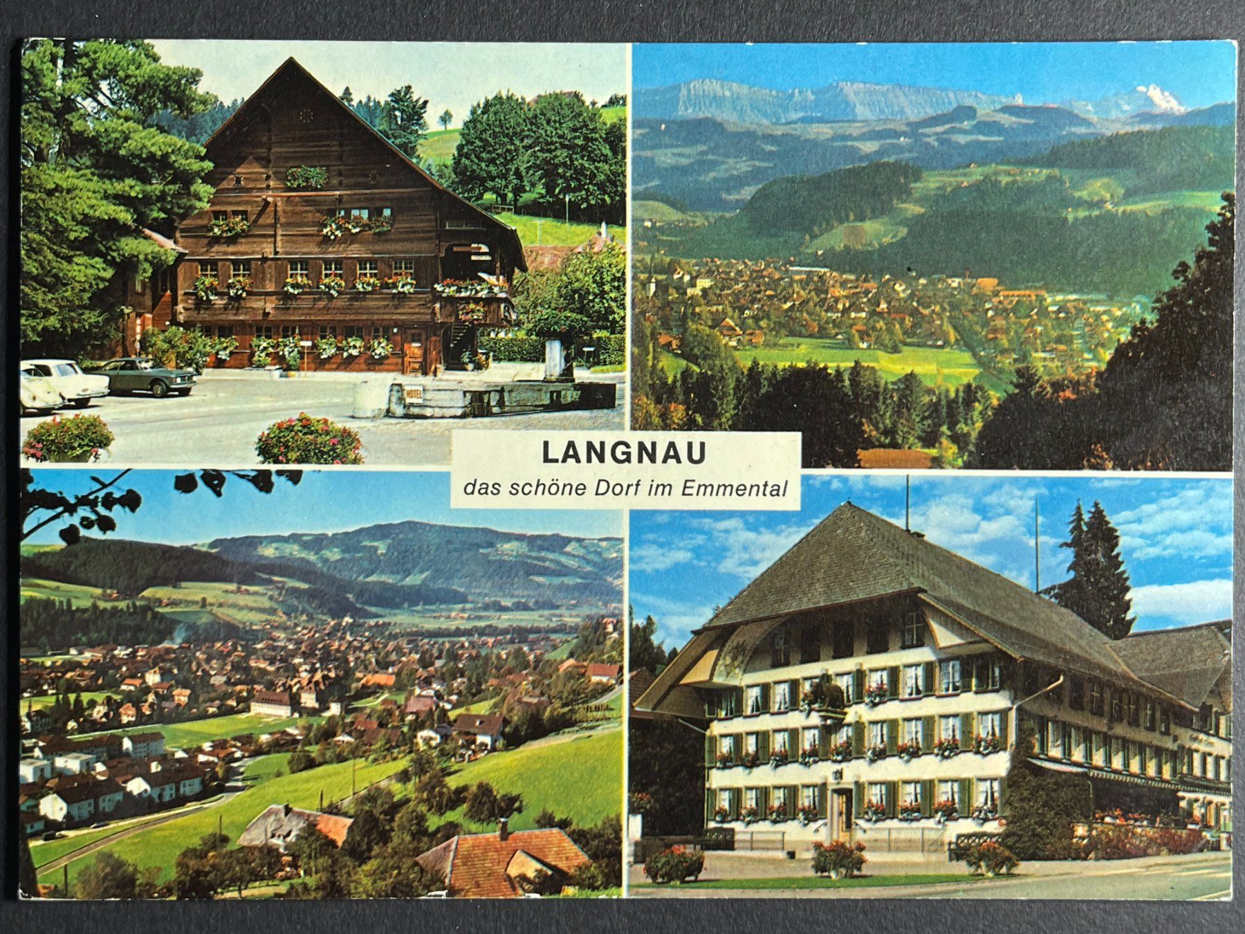 Cartes postales: Langnau, das schöne Dorf im Emmental – D'occasion à Steg VS par _vinci_