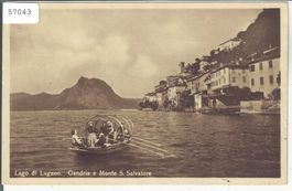 Lago di Lugano - Gandria e Monte S. Salvatore - Ruderboot