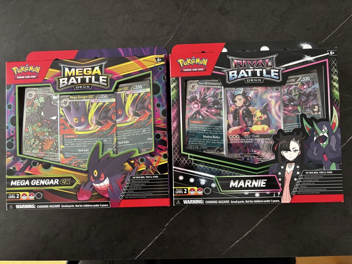 Pokémon Carte collezionabili: Pokémon Mega Battle Deck & Rival Battle Deck EN  – Nuovo e nell'imballaggio originale da Magden venduto da LegacyCards