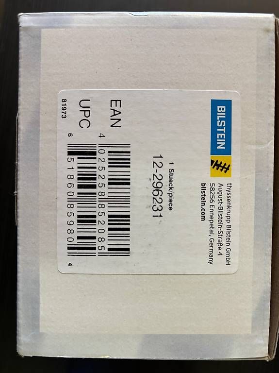 BMW Toutes les pièces auto: BILSTEIN 12-296231 Federbeinstützlager – Neuf (Voir description) à Wettswil par JB8307 2
