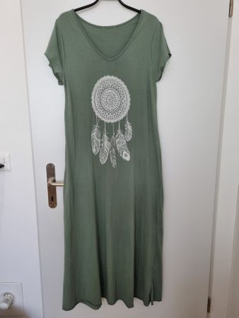 SOMMERKLEID LANG GR. M/38 BAUMWOLLE