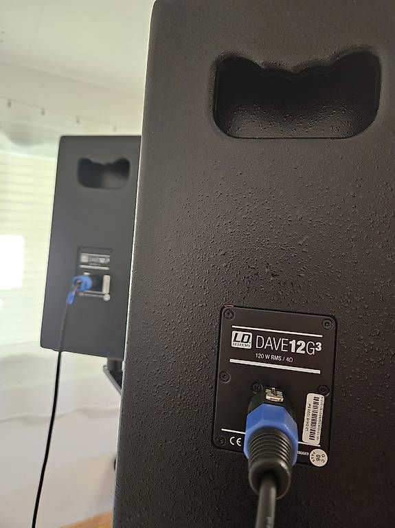 LD Systems Casse acustiche: LD Systems Dave 12 G3 PA System mit Stativ & Kabel – Usato da Wildberg venduto da Reunionevents 1