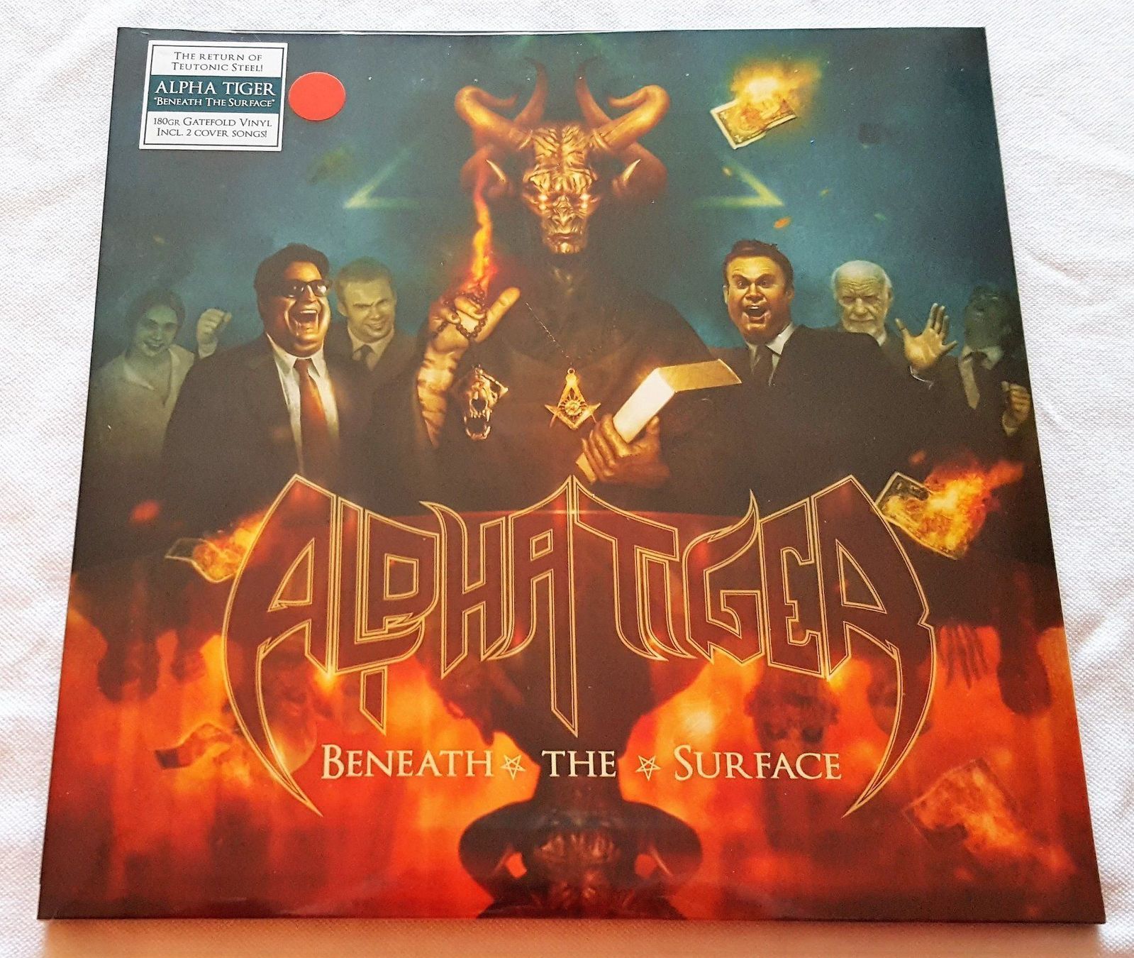 Vinyles: Alpha Tiger - Beneath The Surface - 2xLP - Red Vinyl – Neuf avec emballage d'origine à Uster par Zardodel