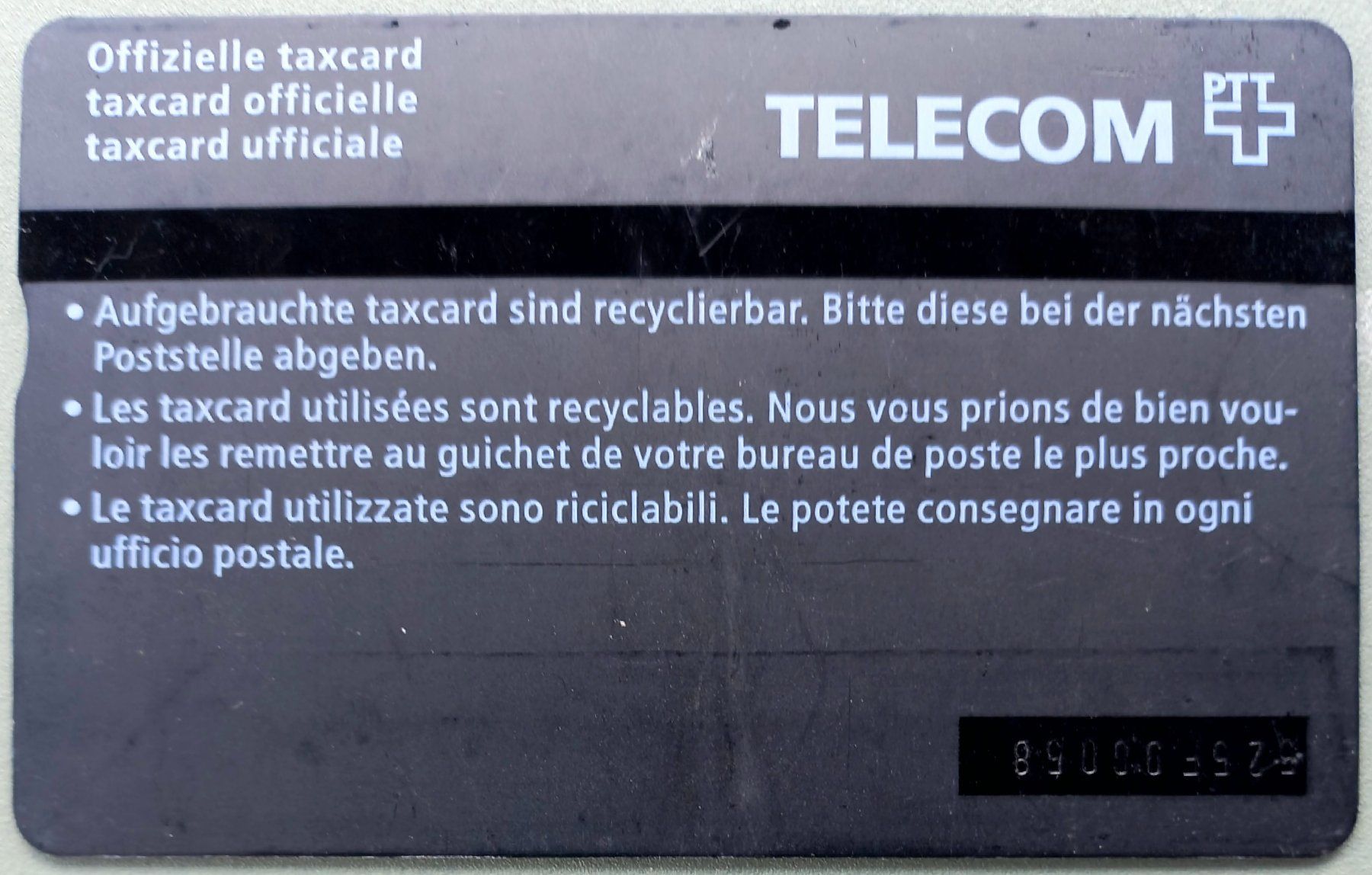 Swisscom Schede telefoniche: Taxcard - Rosen - CH – Usato da Niederuzwil venduto da lubimaja 1