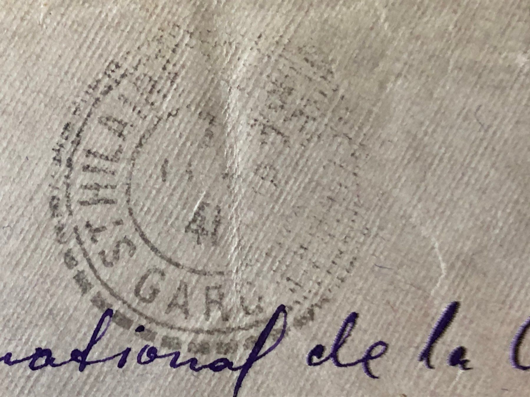 Tutti i francobolli: Lettre 1941 – Usato da Lausanne venduto da ffhoud 1