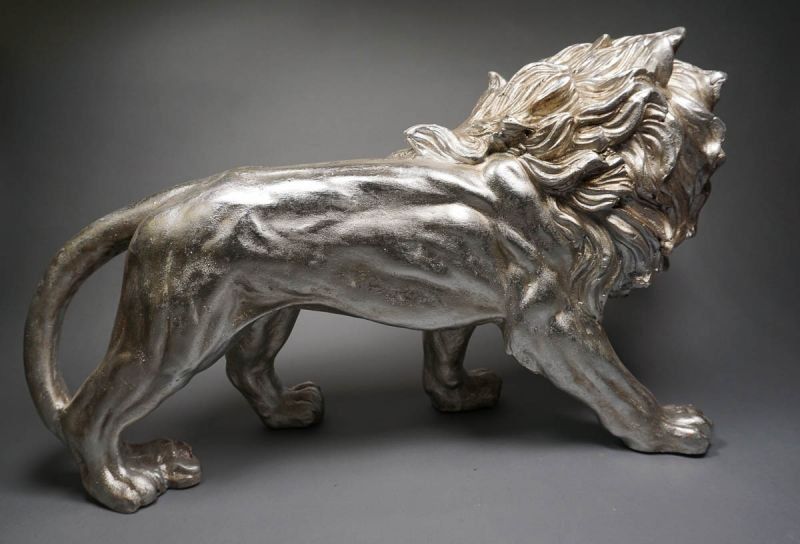 Skulpturen & Statuen: Löwe Silber Gross – Neu und originalverpackt aus Schaffhausen von AtelierPudesco 3