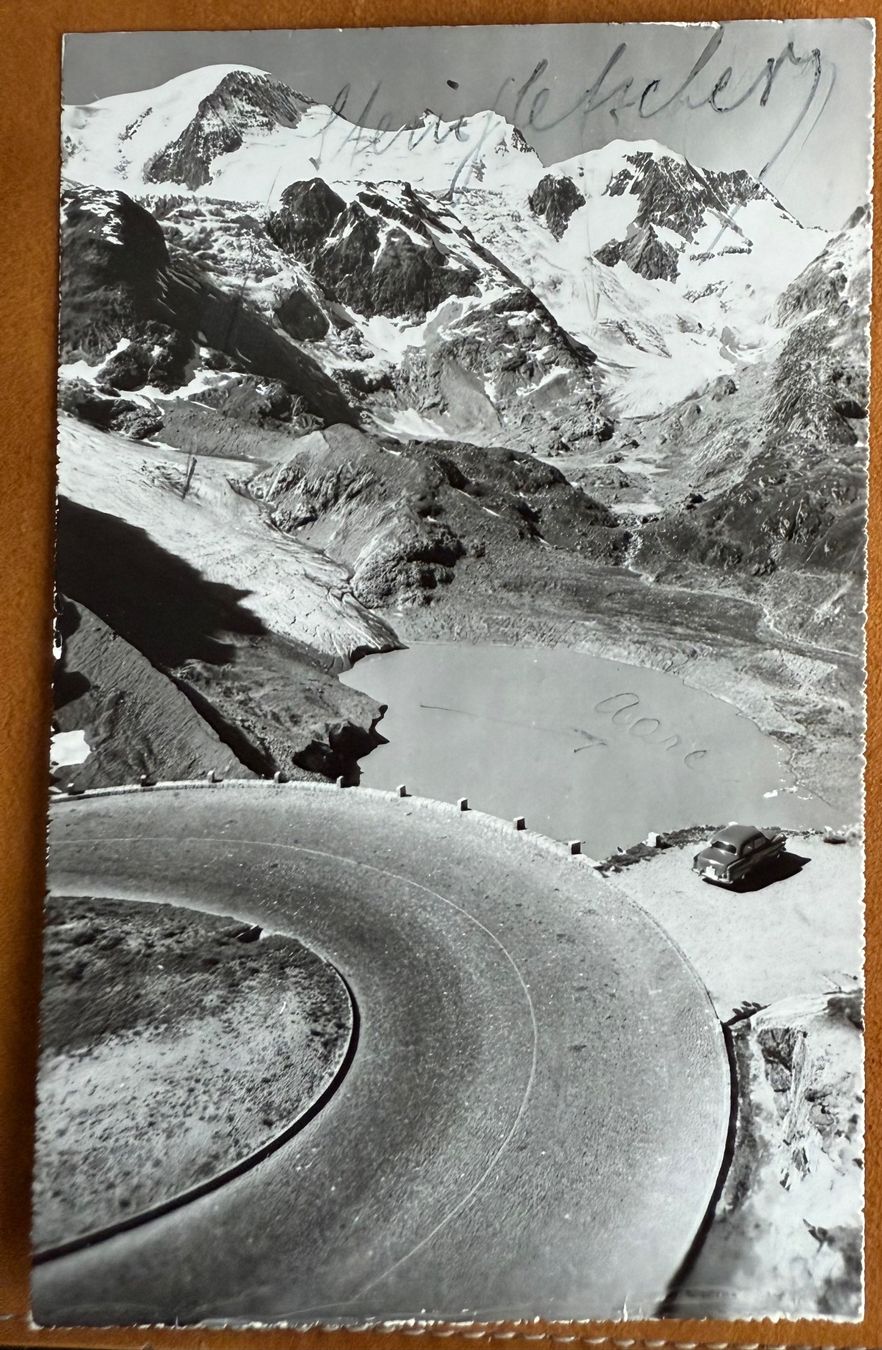 Ansichtskarten: Sustentrasse - Sustenpass 1957 – Gebraucht aus Lutry von Ediego