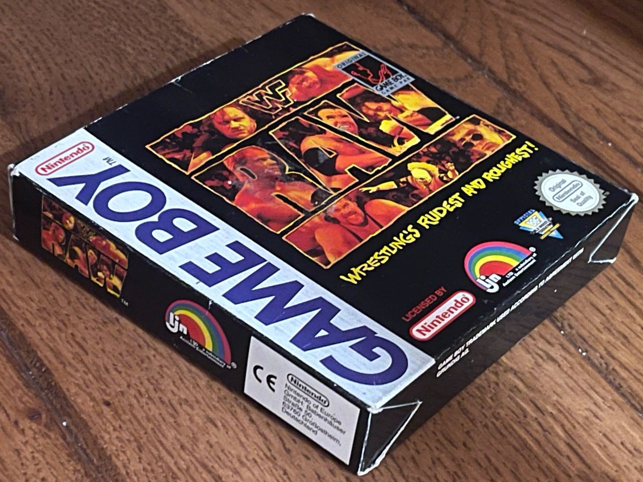 Nintendo Spiele: Game Boy Spiel WWF Raw mit OVP – Gebraucht aus Zuerich von Dorsi 3