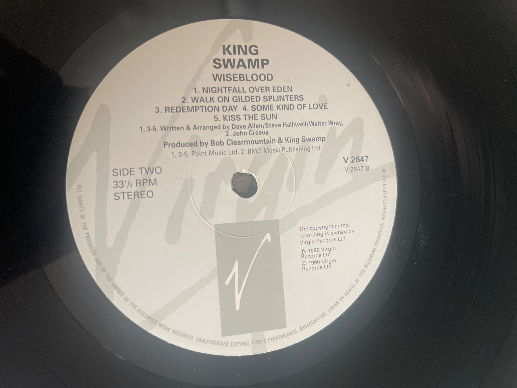 Dischi in vinile: A610/King Swamp Wiseblood – Usato da Frutigen venduto da Philippe_jsp 2