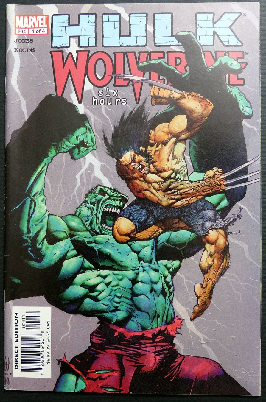 Fumetti: HULK WOLVERINE SIX HOURS COMPLETE 4 PART STORY MARVEL 2003 – Usato da Lugano venduto da YouWantUS 4