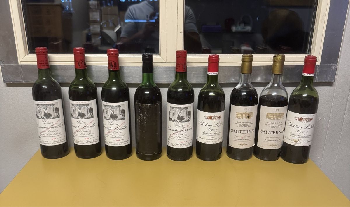 Wein: Lot Rotwein 9 stk.  – Gebraucht aus Schlieren von Freundlich02