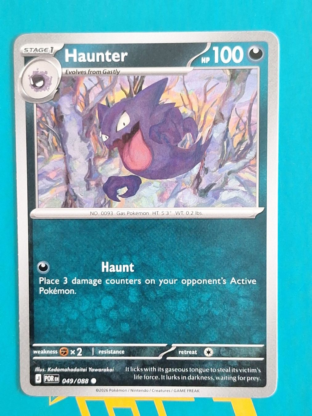 Pokémon Sammelbilder & Trading cards: Haunter Alpollo - Pokemon Perfect Order – Gebraucht aus Altstätten SG von GGsGameshop