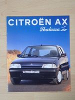 Citroen AX Thalassa - Prospekt Frankreich 1.93 - W023