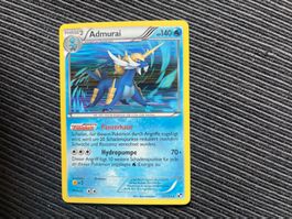 Pokemon Admurai Holo Black & White near Mint
