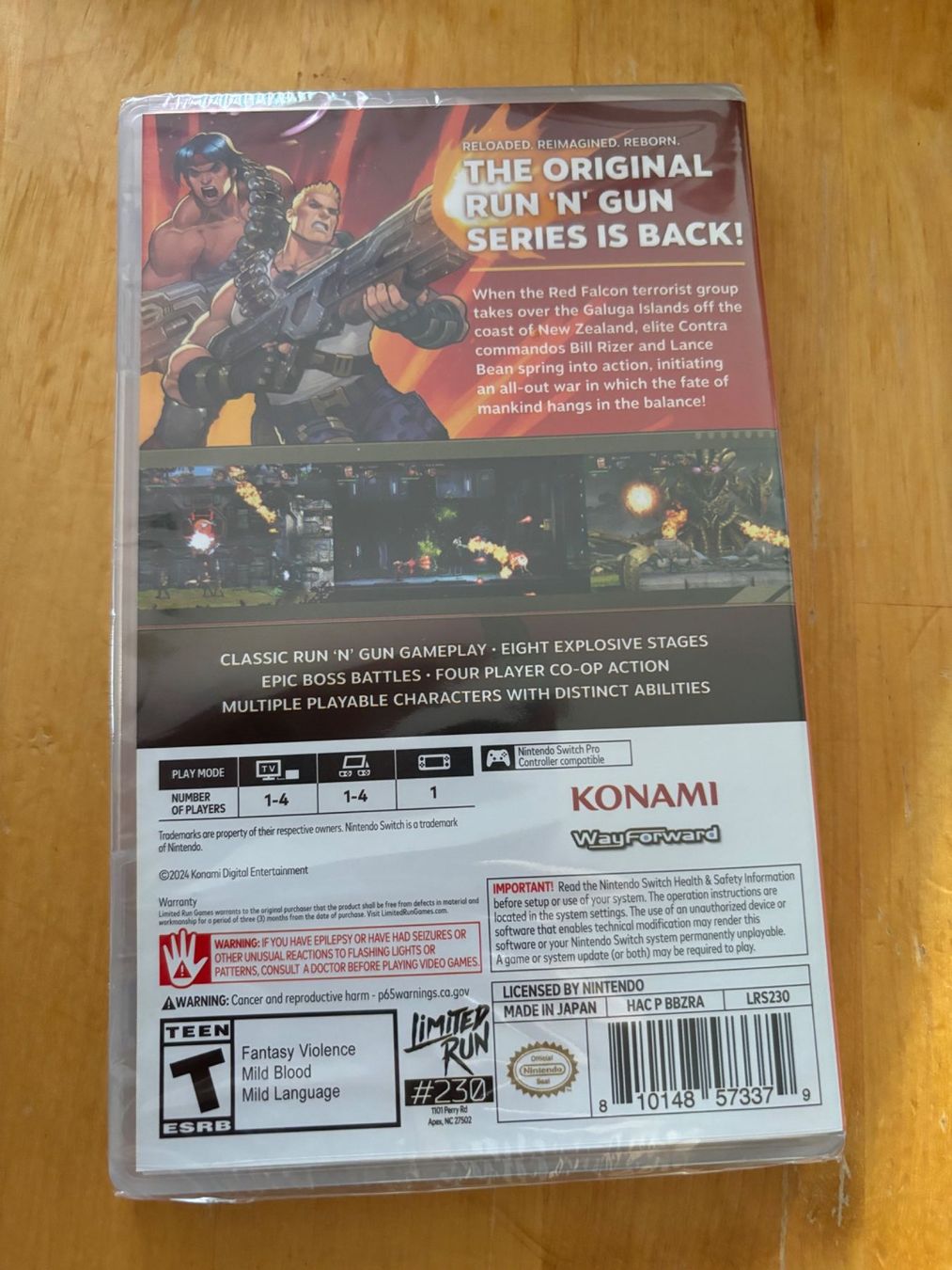 Giochi: Contra Operation Galuga (NEU) – Nuovo e nell'imballaggio originale da Frenkendorf venduto da gelbeZinnie 1