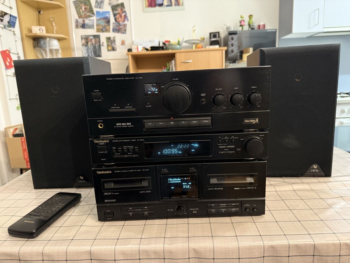 Technics Sistemi audio & multimediali: Technics Stereoanlage mit Infinty Lautsprecherboxen – Usato da Zürich venduto da fehlton