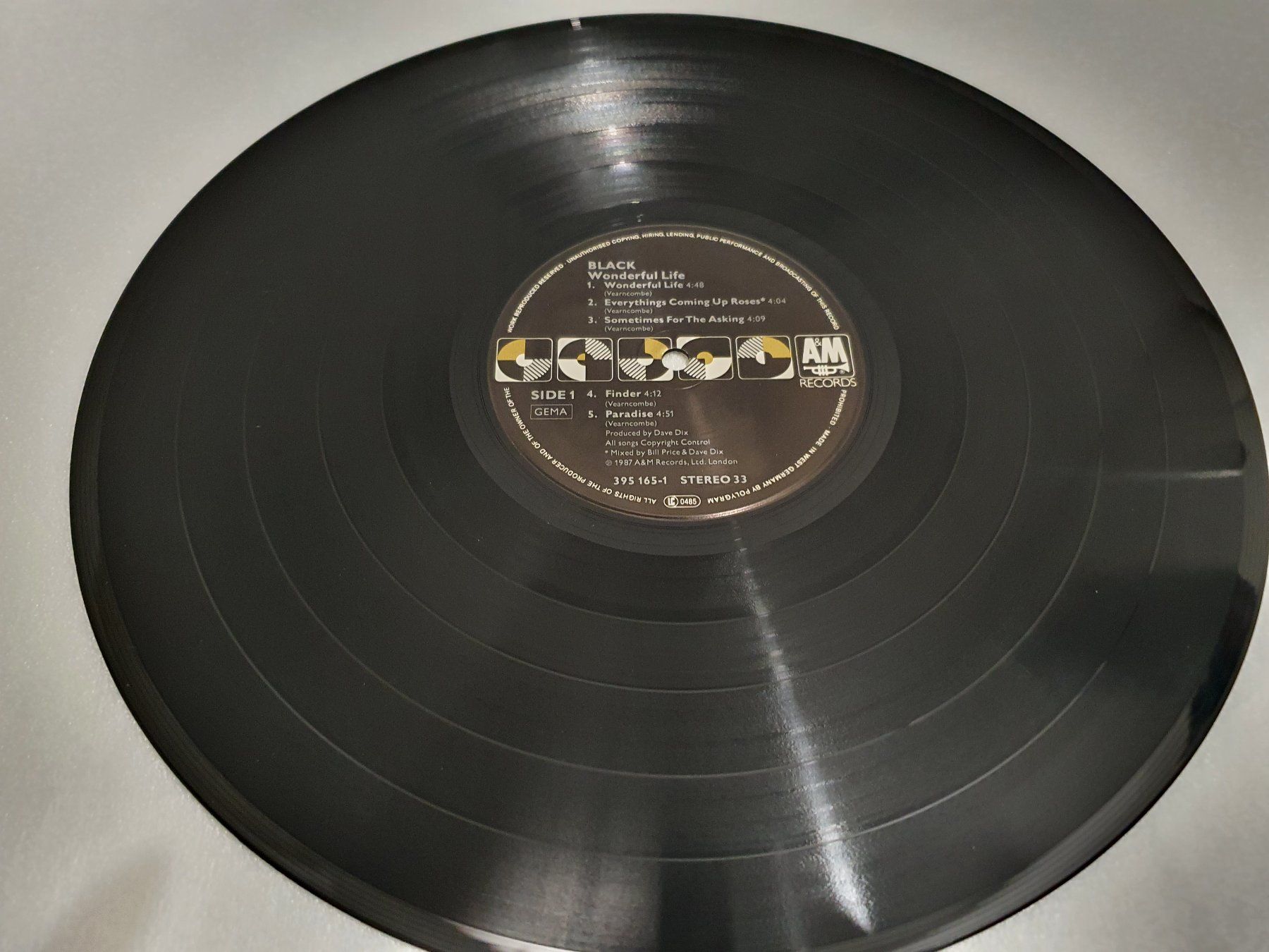 Dischi in vinile: Black – Wonderful Life – Usato da Uster venduto da Vinyl-Leidenschaft 4