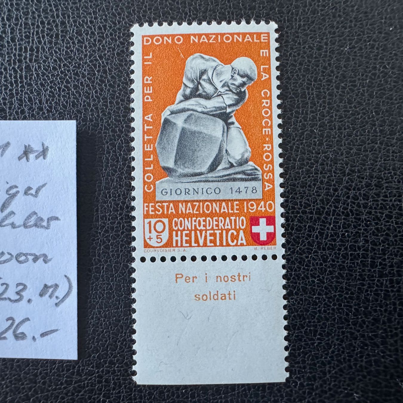 Tous les timbres: Pro Patria, 4 ABARTEN, postfrisch/gestempelt – D'occasion à Stallikon par HILDECH1 5
