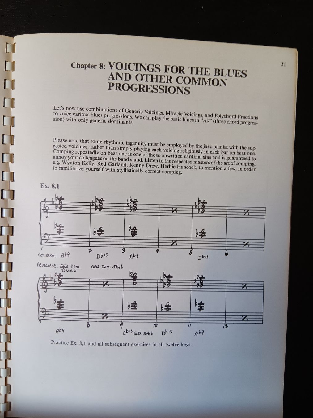 Bücher: Voicings for Jazz Keyboard von Frank Mantooth  – Gebraucht aus Bad Zurzach von BG1 4