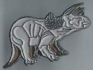 Triceratops Dinosaurier Pin