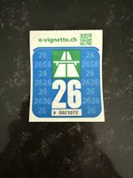 Autobahnvignette 2026 NEU