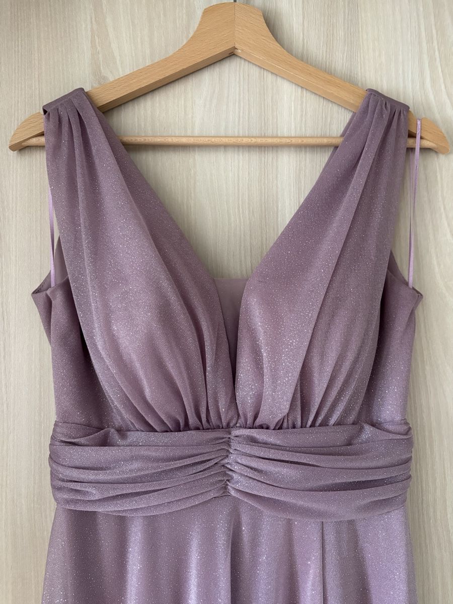 Kleider: Lila Glitzer Abendkleid, Grösse 36, festlich & elegant – Neu (gemäss Beschreibung) aus Wald AR von bertli00 1