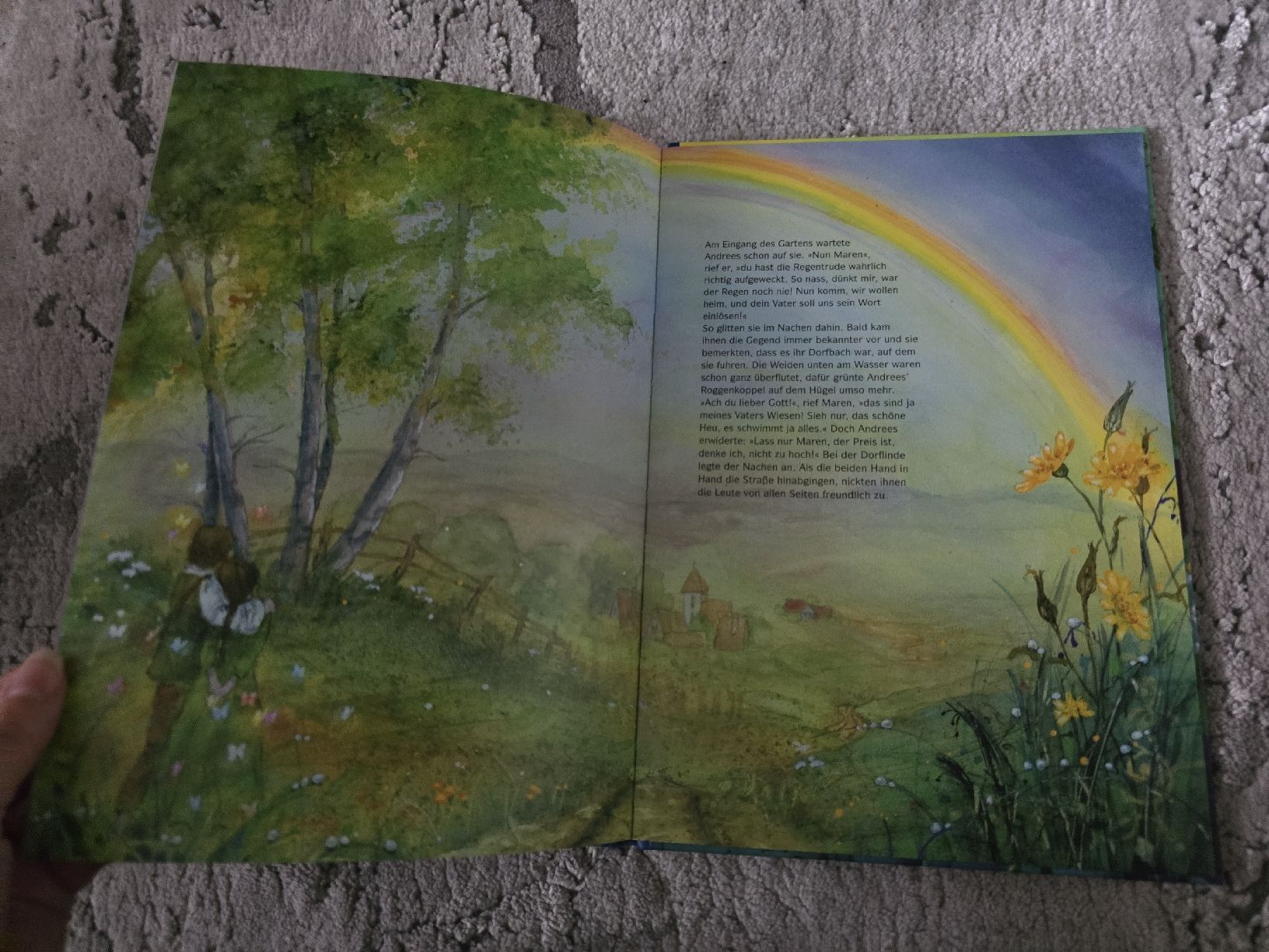 Libri: Die Regentrude - Daniela Drescher - Märchenbuch - Urachhaus – Usato da Wittenbach venduto da Tigerlili 3