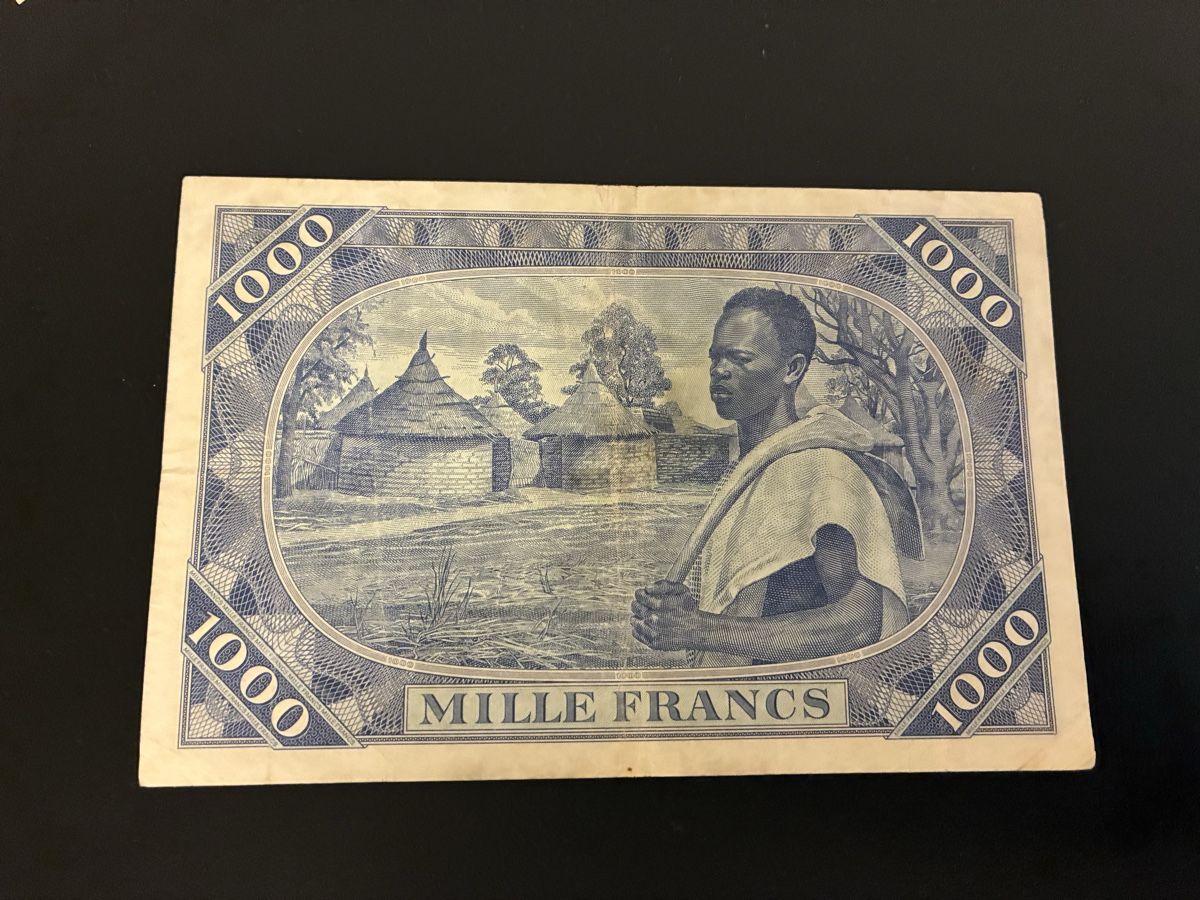 Banconote: 1000 Francs MALI 1960 P.04 – Usato da Dällikon venduto da Woldbanknoten 2