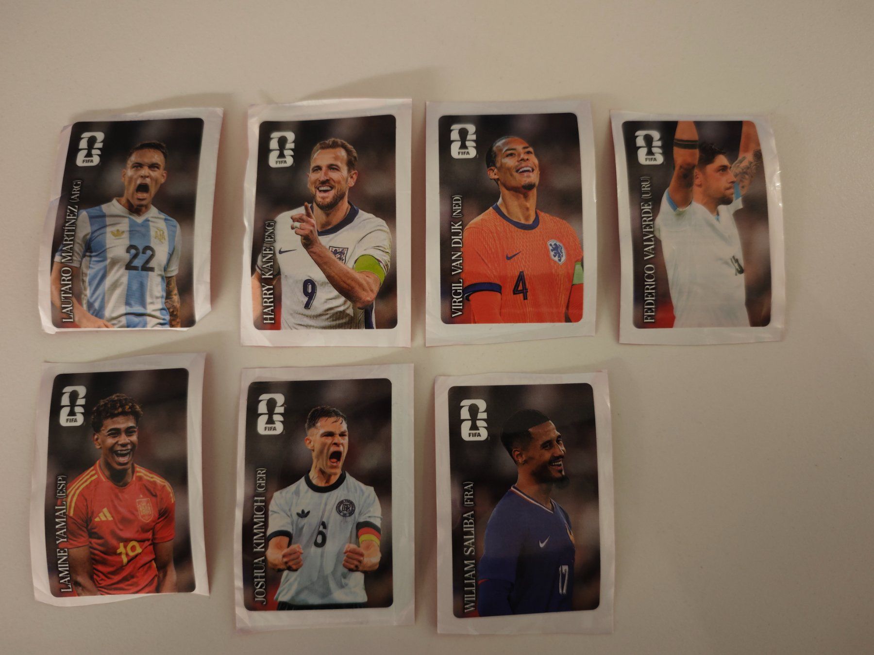Panini Carte collezionabili: Panini WM 2026 - 7 x Coca-Cola Sticker – Nuovo (secondo la descrizione) da Engelburg venduto da Crinop