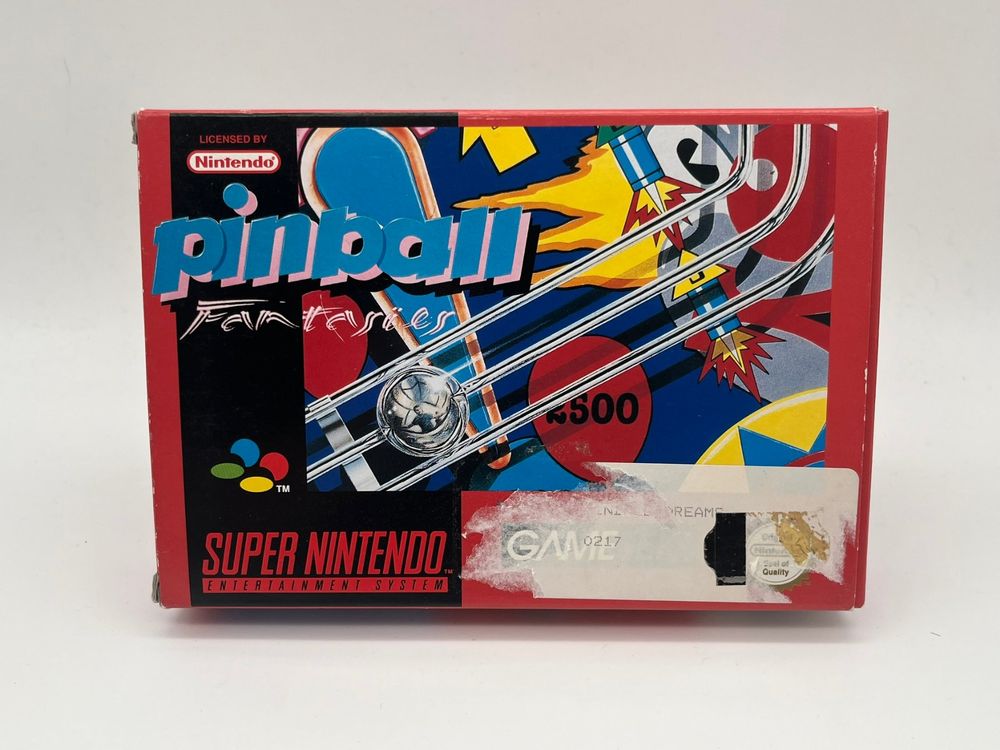Pinball fantasies SNES Pal OVP Nintendo (Gebraucht) in St. Gallen für ...