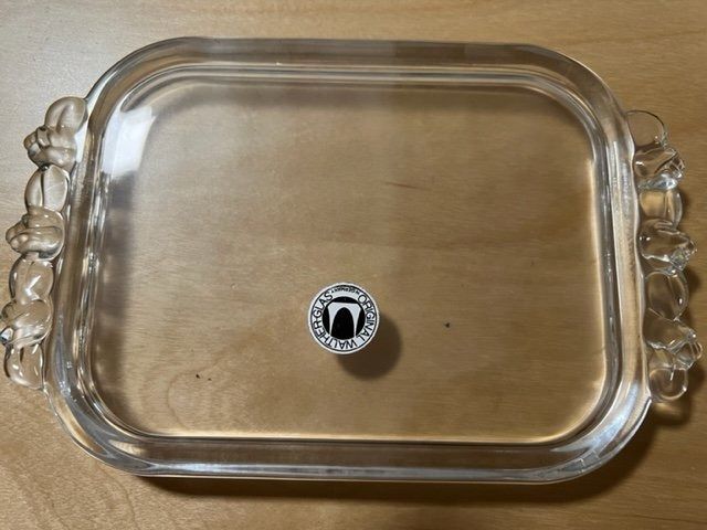 Glasi Hergiswil Altre Stoviglie: Hergiswiler Butterplatte – Nuovo (secondo la descrizione) da Dietlikon venduto da Cam0 1