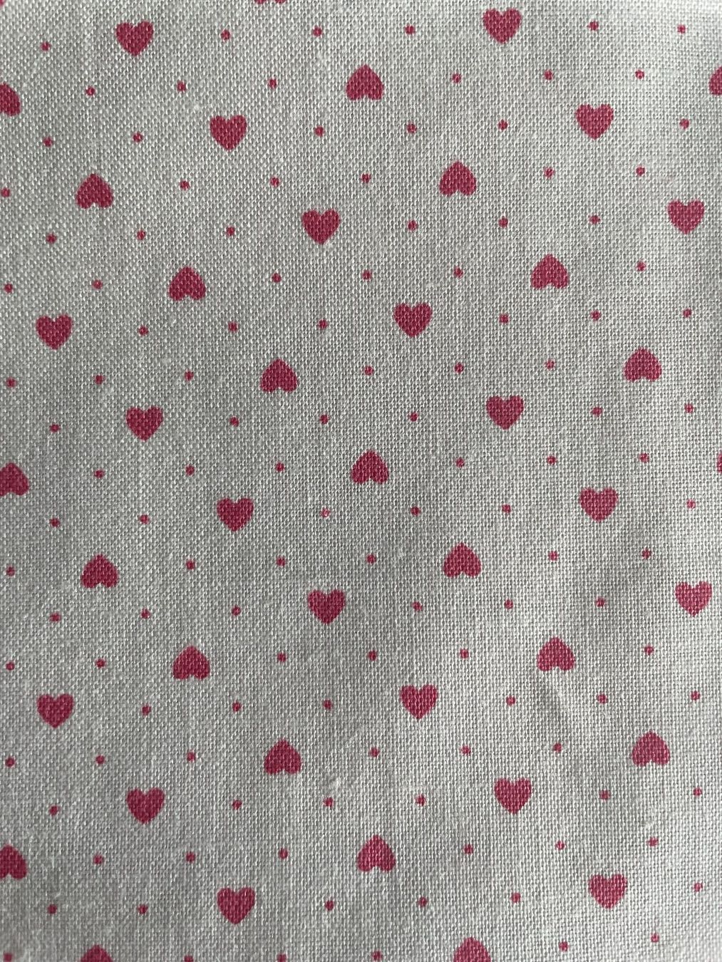 Stoffe: Fat quarter/Coupon patchwork-couture Roses & Coeurs – Neu und originalverpackt aus Gland von san_xz5j 5