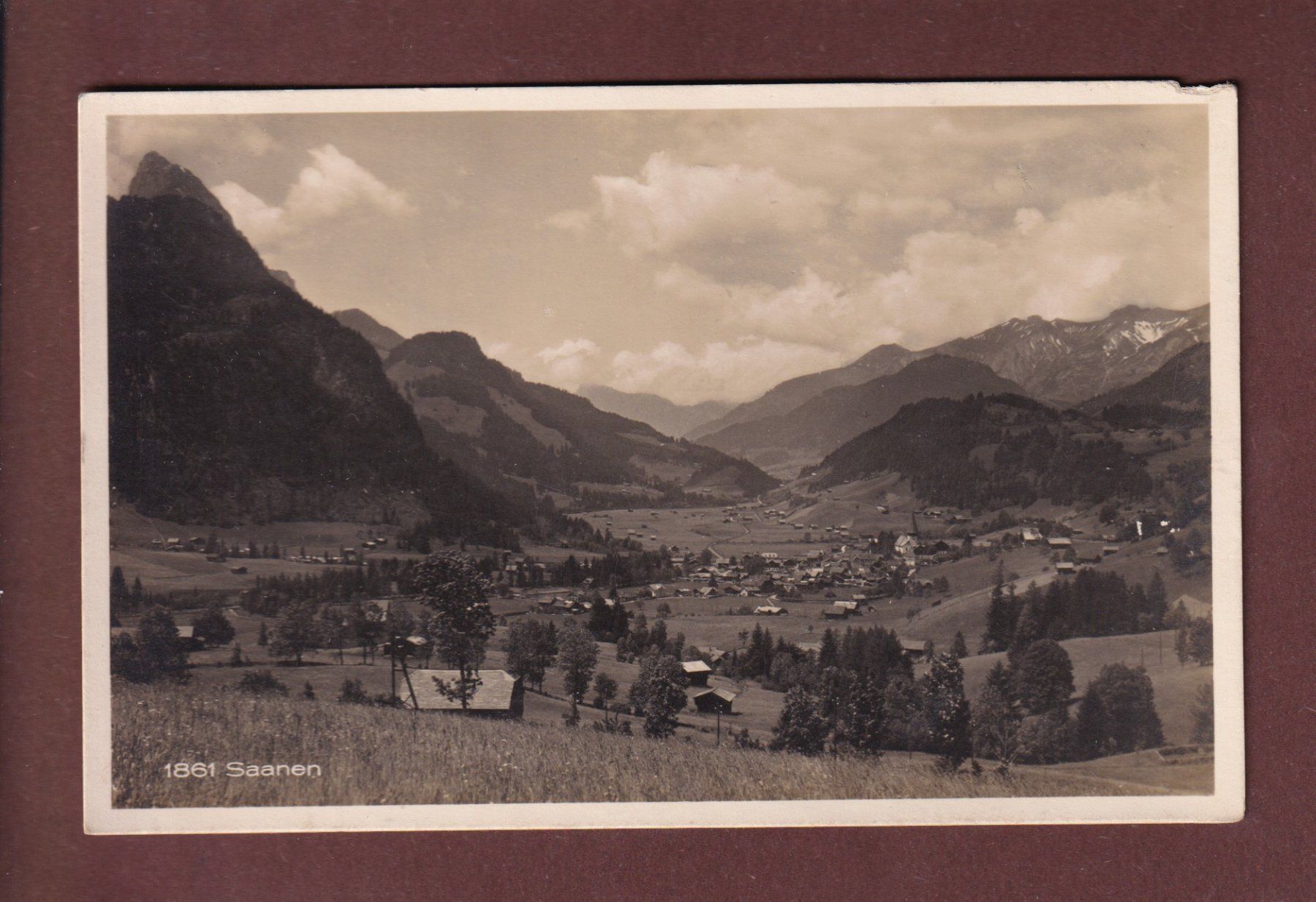 Cartoline postali: SAANEN - 19331 – Usato da Pully venduto da nicecards-shop