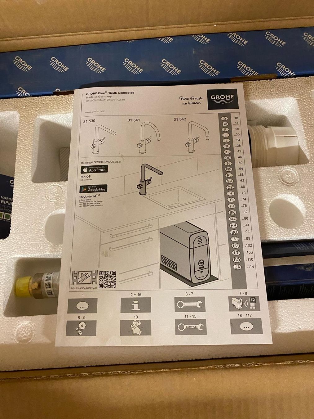 Grohe Rubinetteria: Mischer mit Sprudelwasser Grohe – Usato da Bremgarten AG venduto da Huesser_IA 2