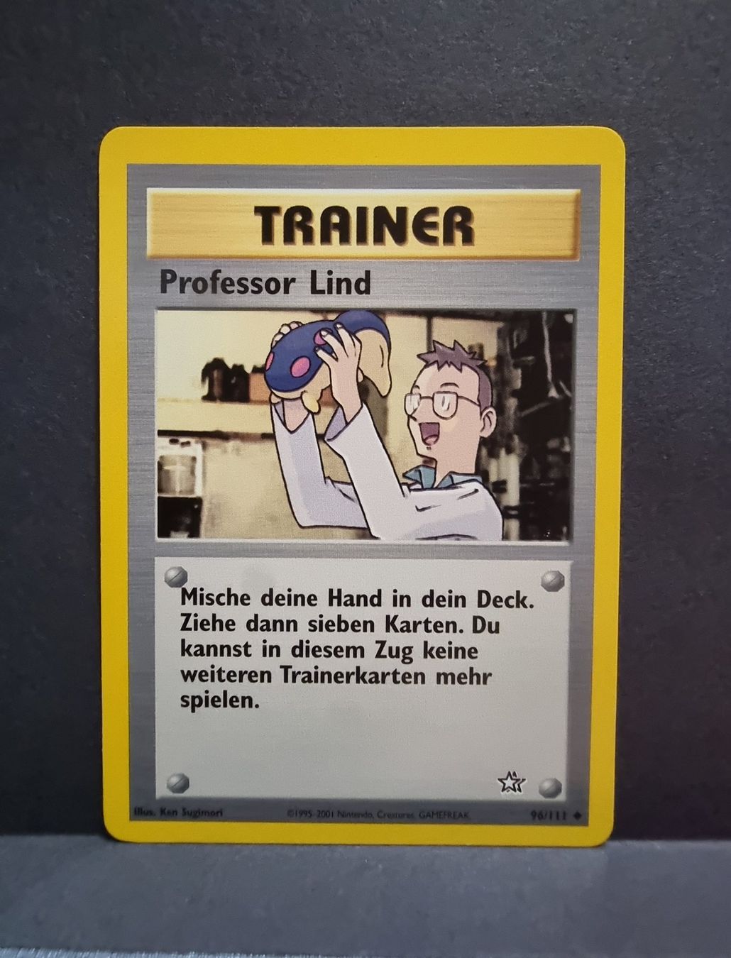 Pokémon Sammelbilder & Trading cards: Pokémon Neo Genesis - Professor Lind - 96/111 – Neu (gemäss Beschreibung) aus Roggwil BE von S_Cards
