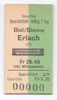 Schiff-Billette Biel/Bienne - Erlach