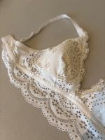 wunderschöner Spitzen-BH H&M weiss transparent o. gefüttert