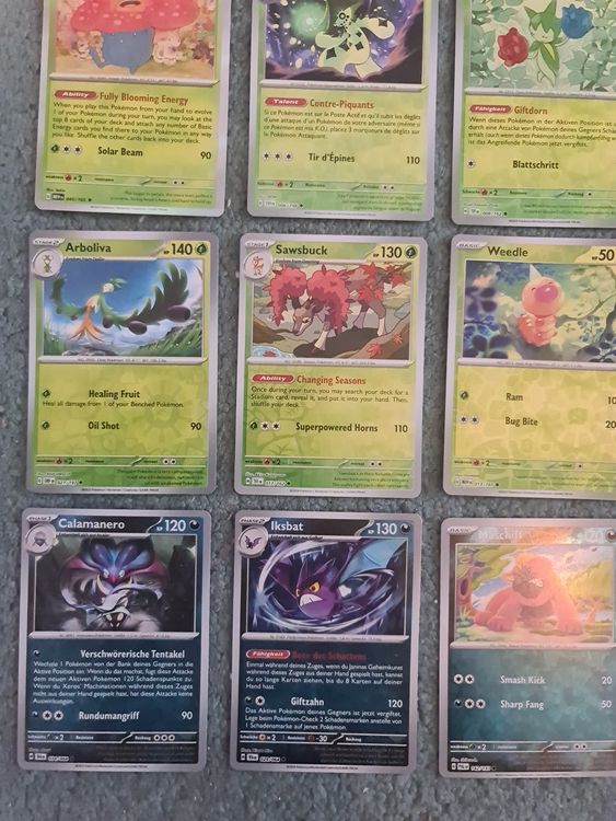 Pokémon Cartes à collectionner: 20 Pokémon Holo Karten verschiedene Typen – D'occasion à Münsingen par Ganjam 3