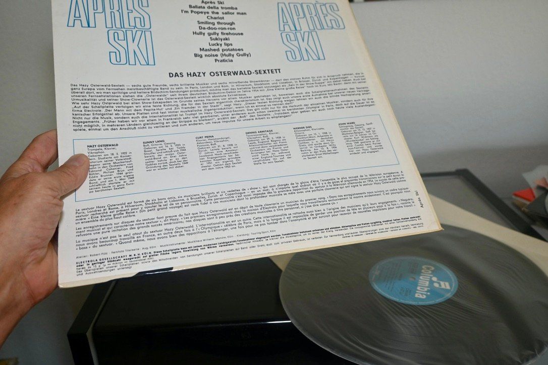 Dischi in vinile: HAZY OSTERWALD SEXTETT - APRÈS SKI – Usato da Pfaffhausen venduto da mono_rec 4