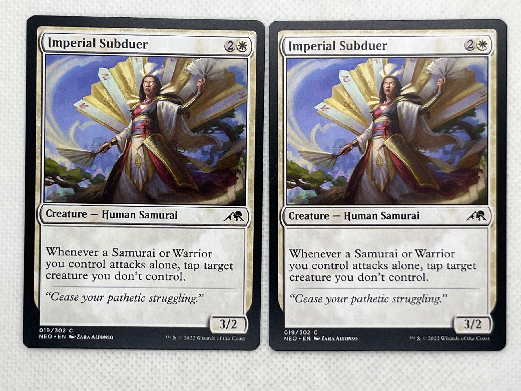 Magic The Gathering Carte collezionabili: 2x Imperial Subduer – Usato da Hinterkappelen venduto da Kim1992