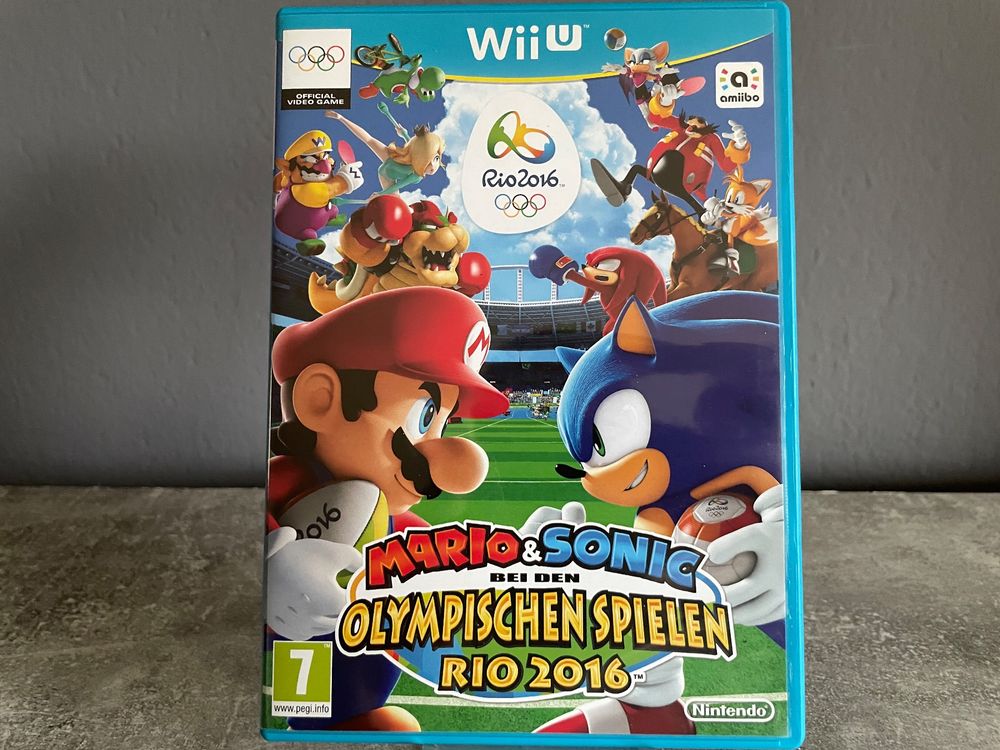 Aluvión de datos de Mario & Sonic at the Rio 2016 Olyimpic Games