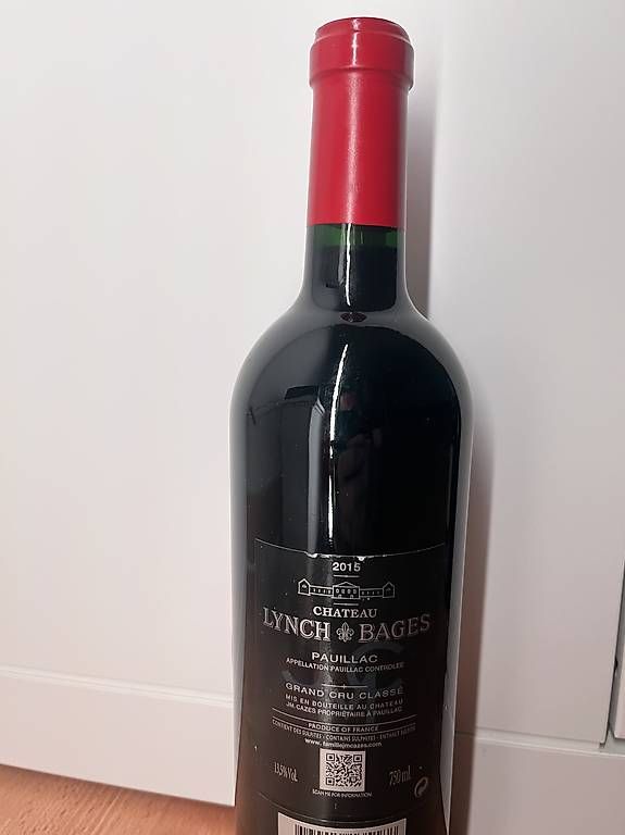 Vins: Lynch-Bages 2015 – D'occasion à Zürich par dav_m9zc 1