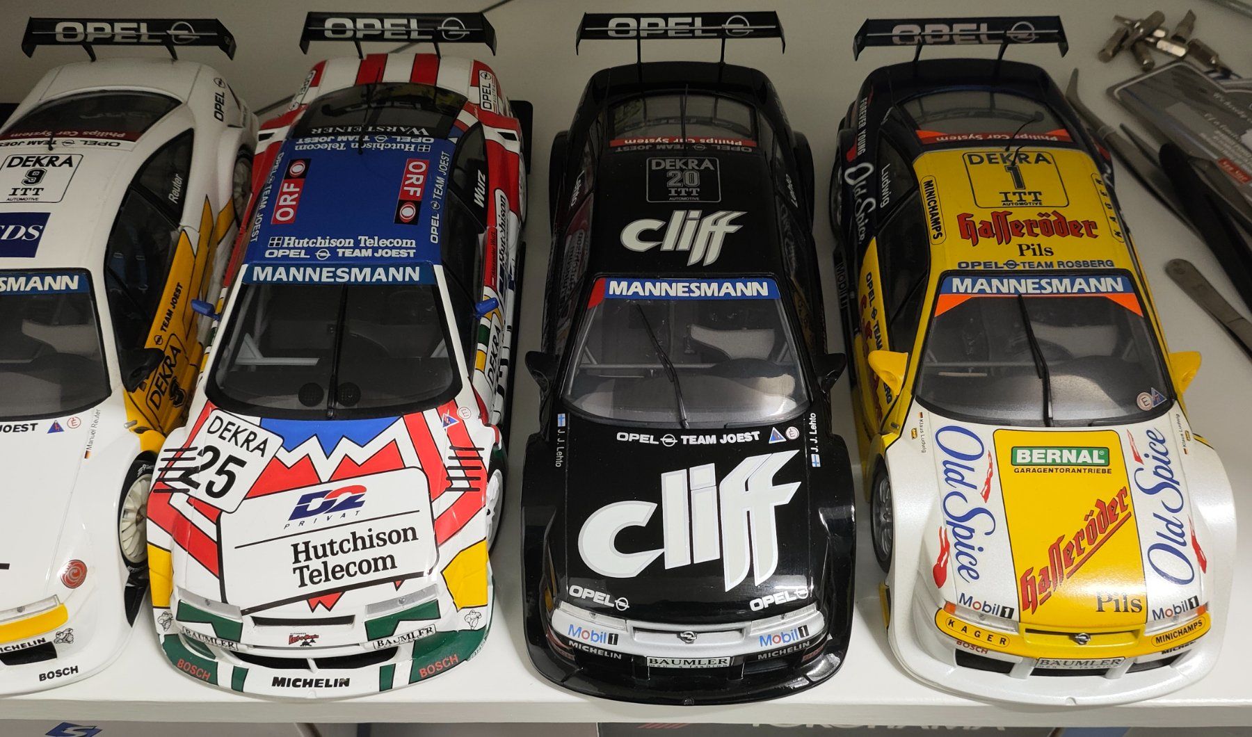 UT Models Modellini d'auto: 6x Opel Calibra DTM 1:18 – Difettoso da Oberrohrdorf venduto da Gravedigga 2