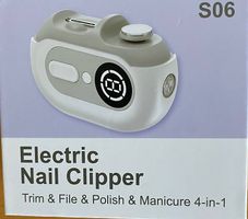 Top Elektronic Nagelschneider mit Zubehöri