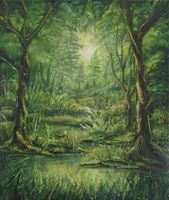"Forestecape" Öl auf Leinwand 50 x 60 cm