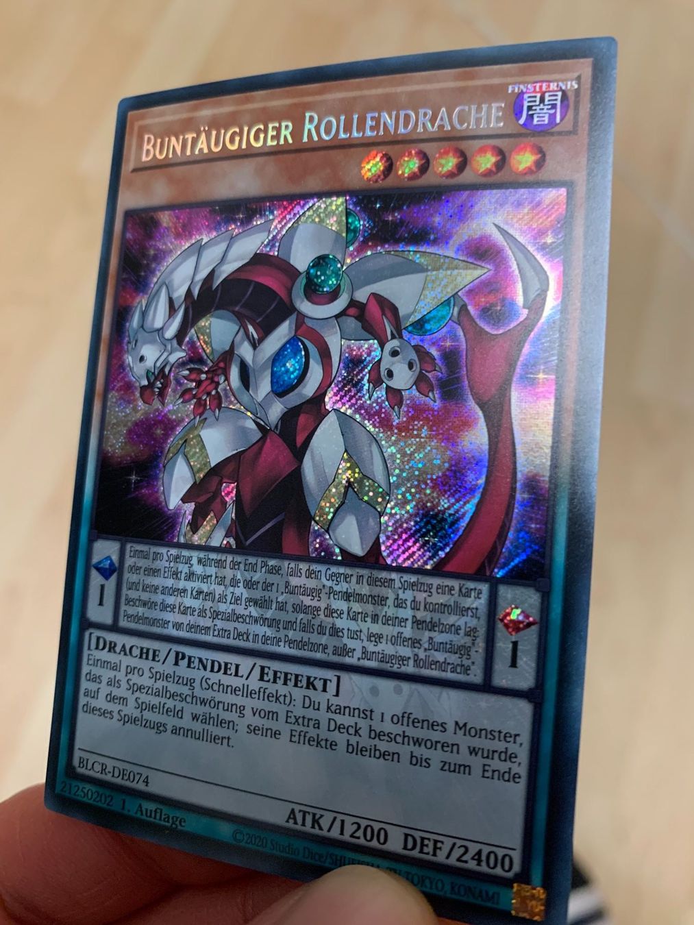 Yugioh Cartes à collectionner: Buntäugiger Rollendrache – D'occasion à Gränichen par Pauli94 1