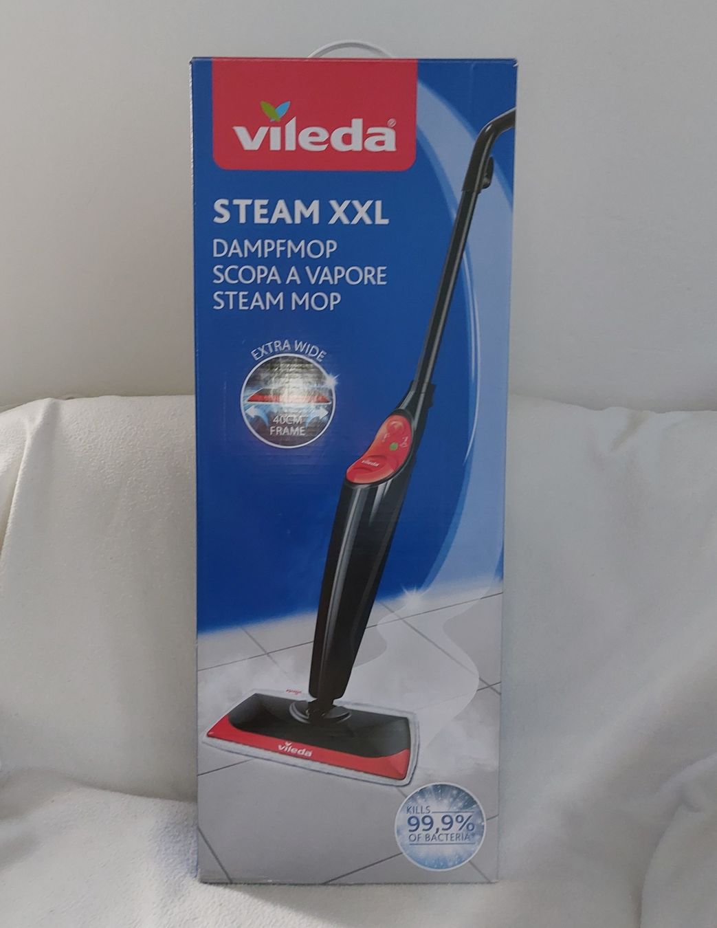 Vileda Dampfreiniger: NEU, Vileda  Steam Dampfreiniger XXL – Neu und originalverpackt aus Gockhausen von tru_85c9 1