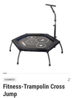 Hammer Fitness Trampolin - Top Zustand - OHNE STANGE